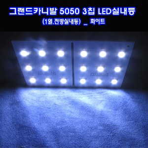 그랜드카니발 5050 3칩 LED실내등 (1열.전방실내등) _ 화이트