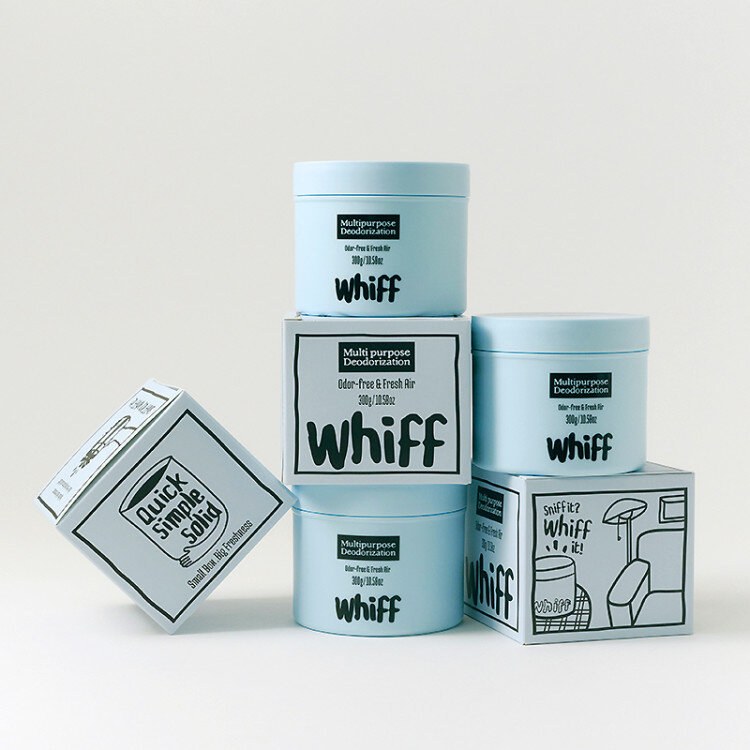 위프 탈취제 WHIFF 글래셔 블루 3개 Set 300g