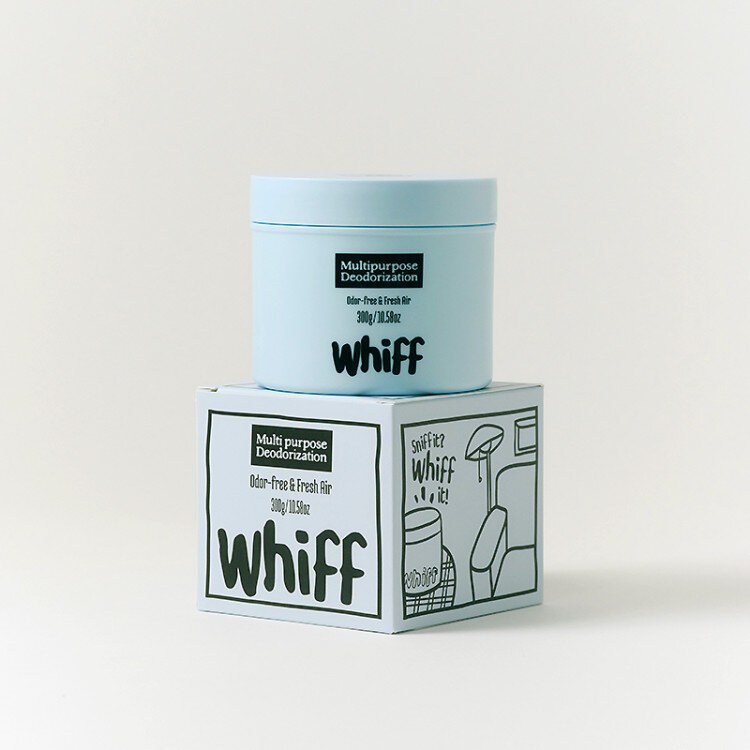 위프 탈취제 WHIFF 글래셔 블루 300g