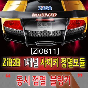 [ZiB2B] LED & 일반전구 공용 싸이키점멸 시큐리티 스트로브 블링커 모듈 - 12V 10A 대용량 1채널 사이키 조명모듈 [Zi0811]
