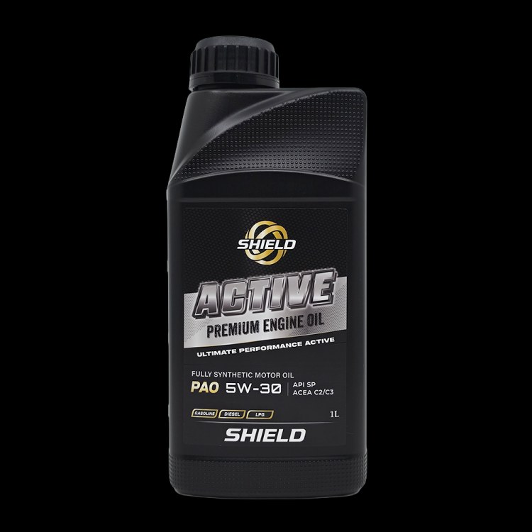SHIELD ACTIVE PAO 5W30 C2/C3 1L 합성엔진오일 (가솔린·디젤 겸용)