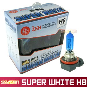 쏠라젠 자동차용 할로겐 전구 슈퍼화이트(H8)