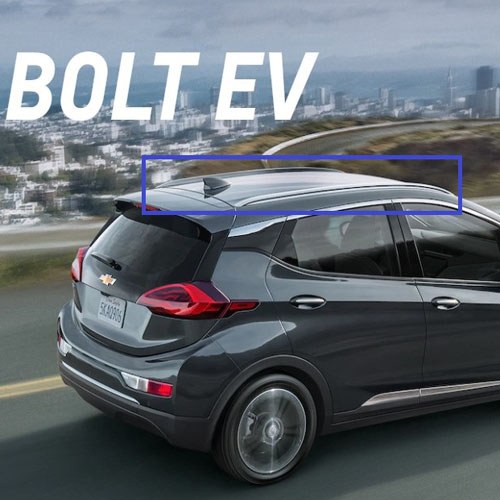 BOLT EV 루프몰딩 좌/우 세트 (품번 P42620986)