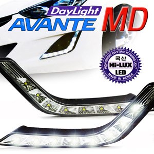 카미리 아반떼MD전용 LED 데이라이트(DRL), 포그램프 포지션램프