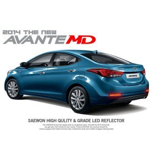세원 2014 더뉴아반떼MD LED 면발광 리플렉타