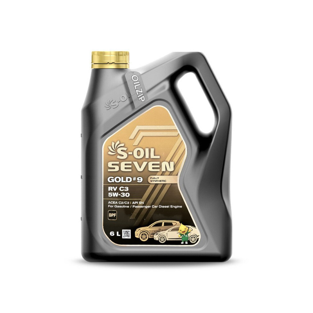 에쓰오일 세븐골드 RV C3 5W30 합성엔진오일 6L 사진 1