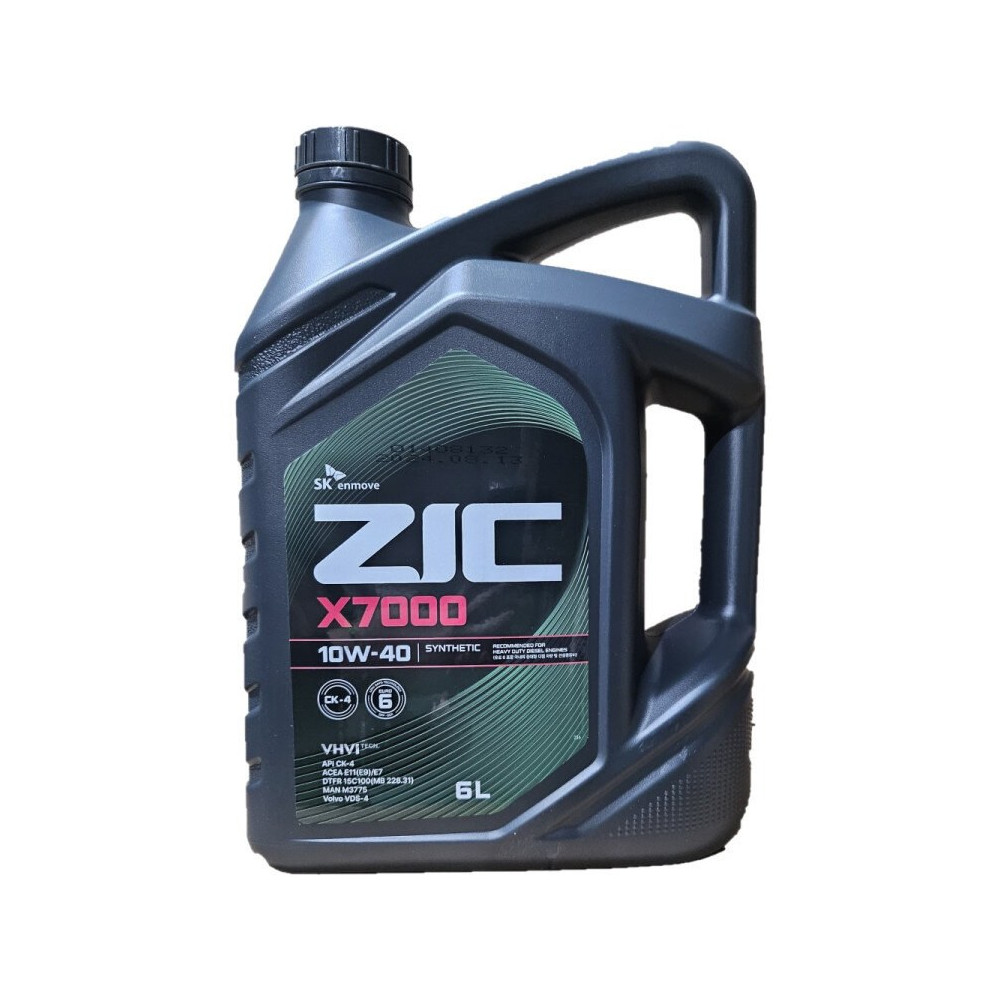 ZIC 지크 X7000 CK4 10W40 6L 사진 1