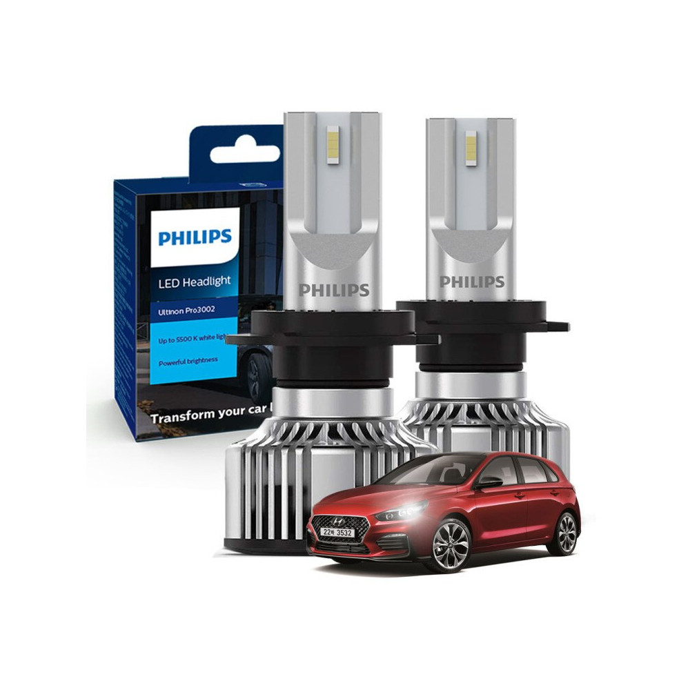 i30 PD(16년~현재) 합법 LED 전조등 자동차 전구 H7-D 사진 1