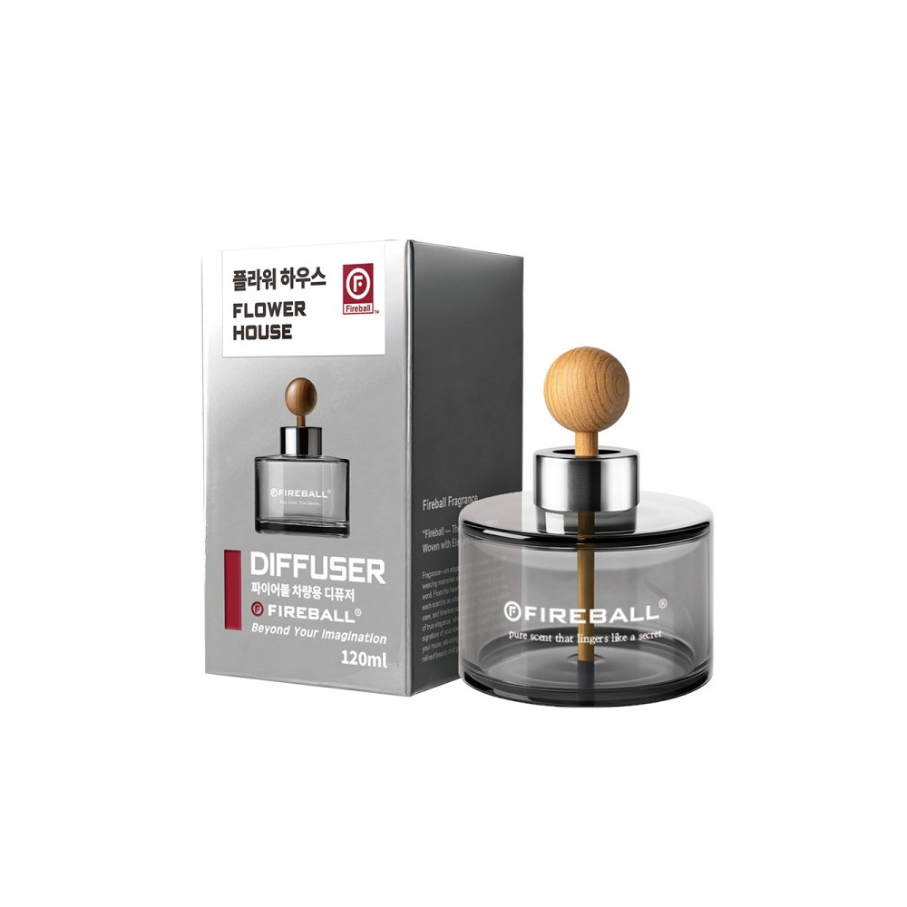 파이어볼 디퓨저 - 플라워 하우스 120ml 사진 1