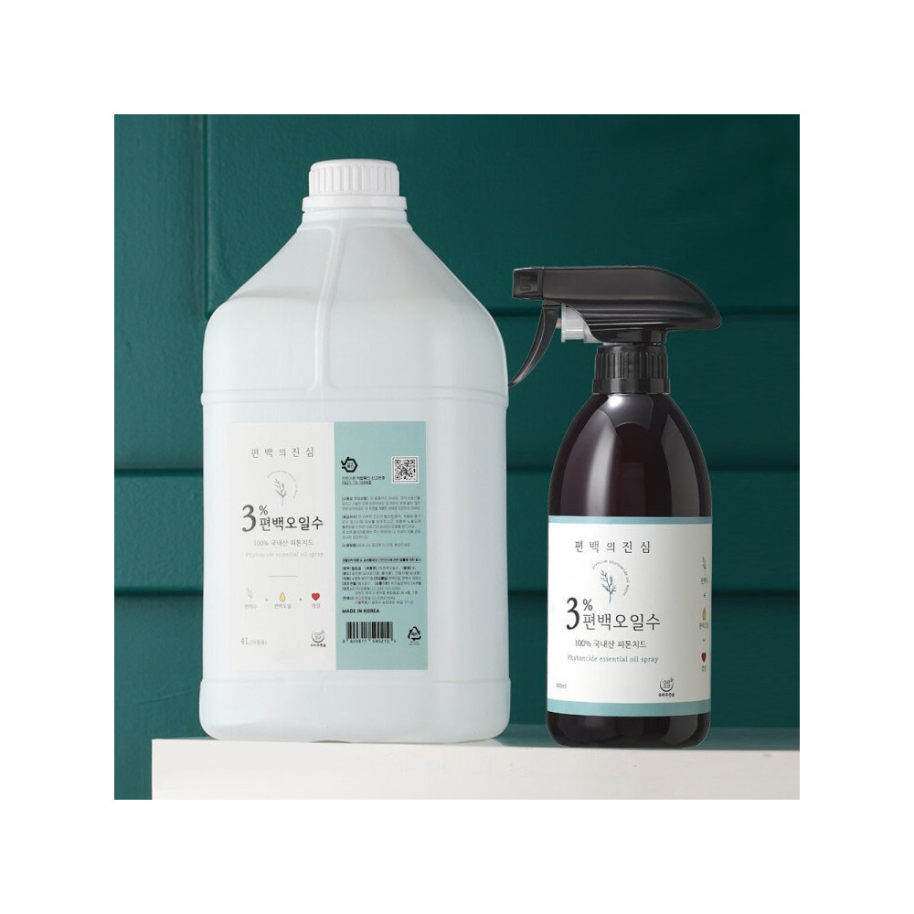 3%편백오일수 피톤치드 다용도 탈취제 4.5L 세트 사진 1