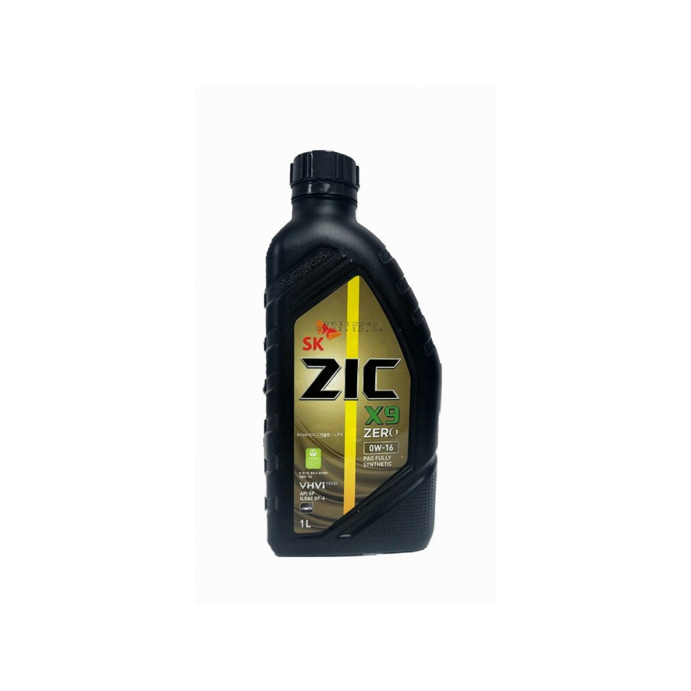 ZIC X9 ZERO 지크 제로16 0W16 가솔린 1L 사진 1
