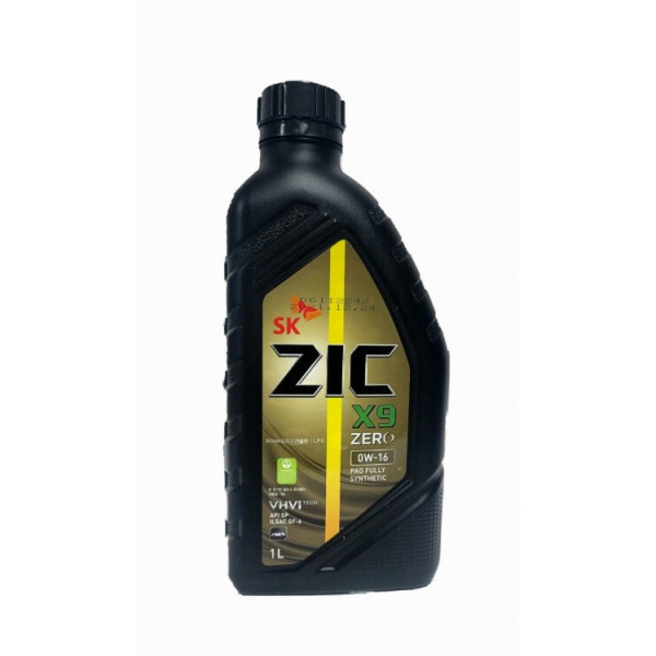 ZIC X9 ZERO 지크 제로16 0W16 가솔린 1L