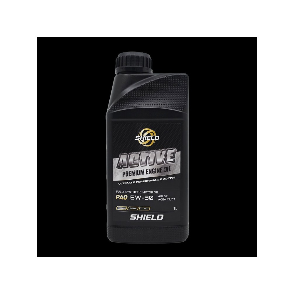 SHIELD ACTIVE PAO 5W30 C2/C3 1L 합성엔진오일 (가솔린·디젤 겸용) 사진 1