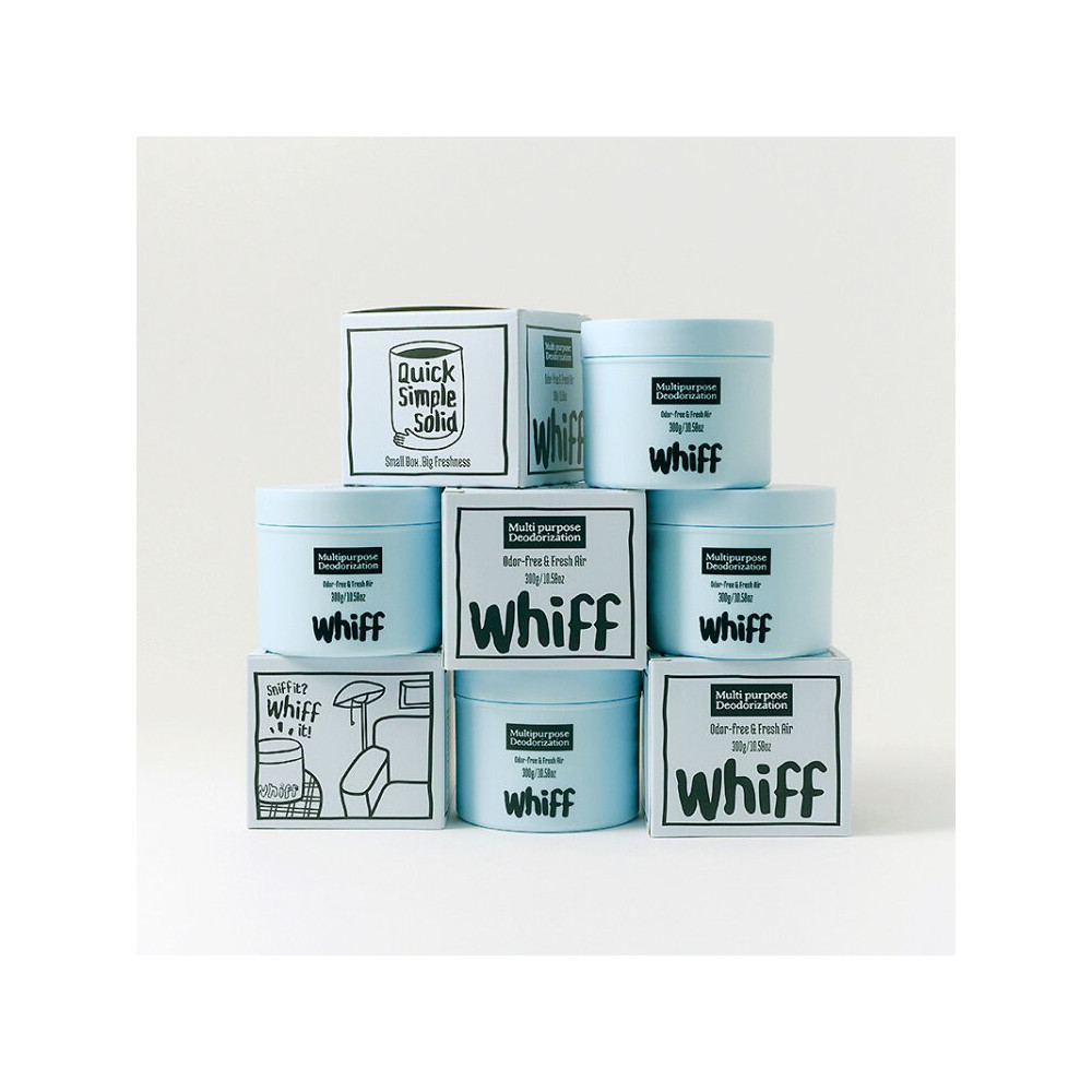 위프 탈취제 WHIFF 글래셔 블루 4개 Set 300g 사진 1