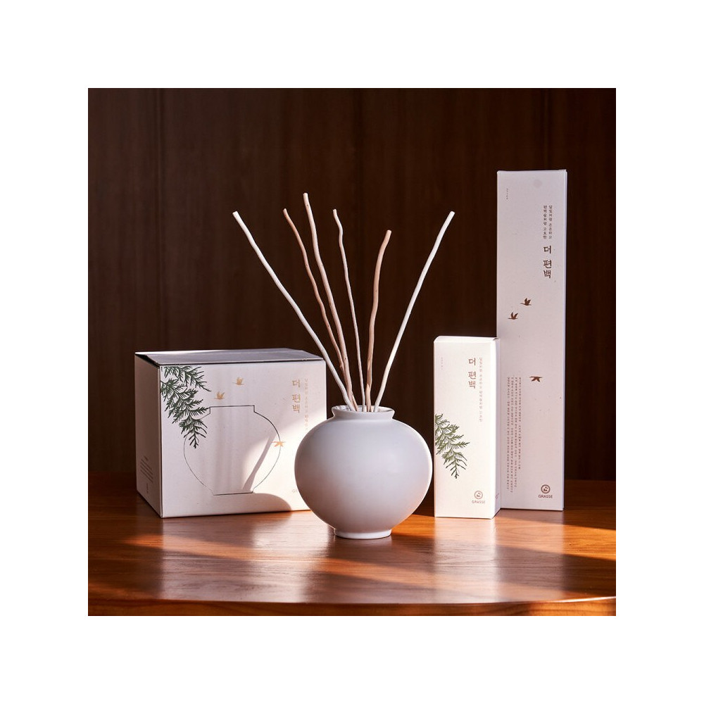 그라스 더 편백 달항아리 디퓨저 500ml 사진 1