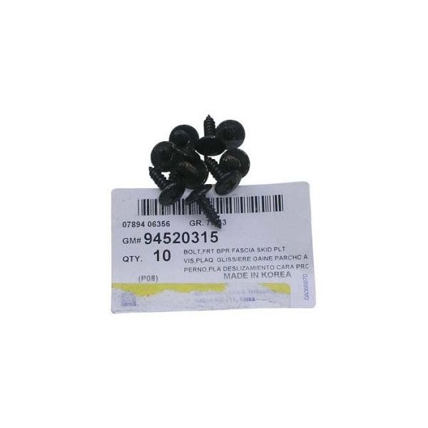 볼트,프론트 범퍼 페시아 스키드 플레이트(13mm) "10개" (품번 P94520315)