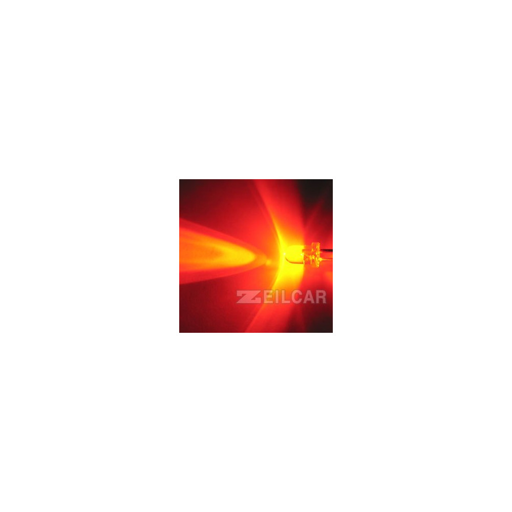 3파이 고휘도LED(1개) + 저항(1개) _ 레드 사진 1
