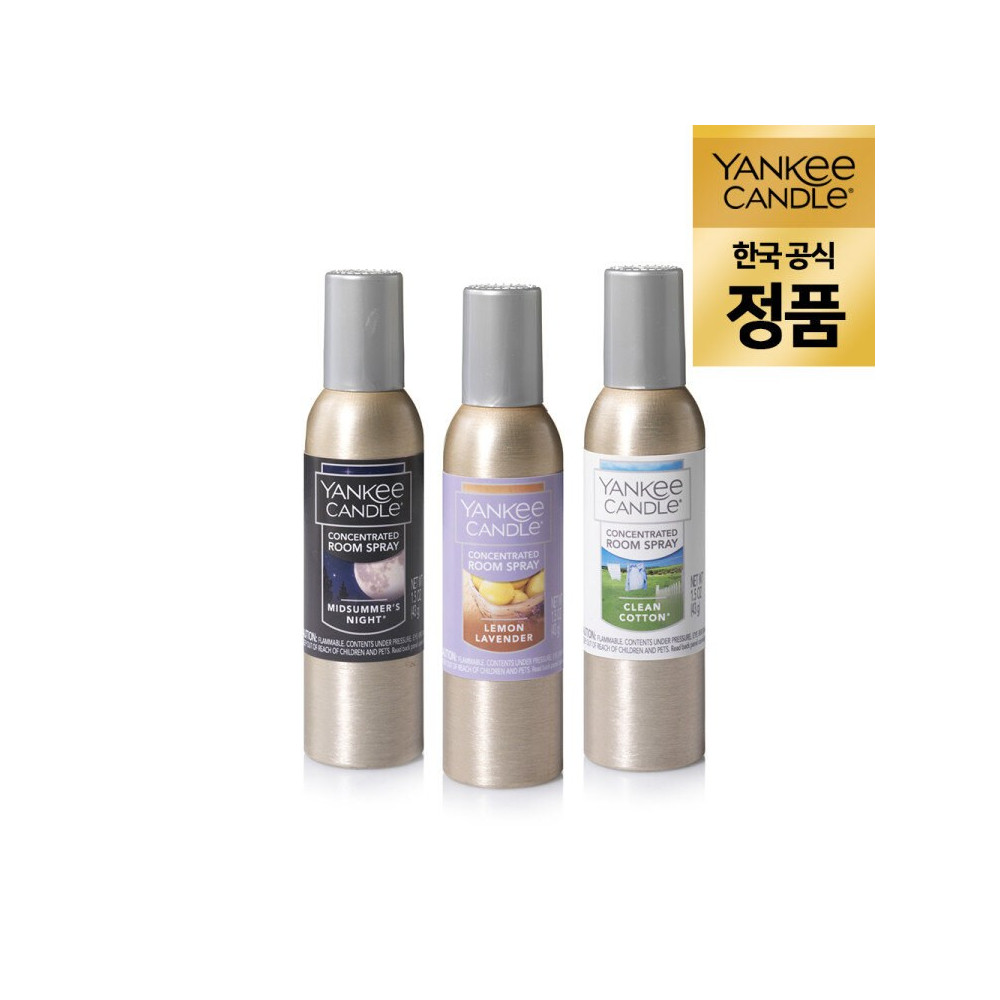 [공식] 양키캔들 공간탈취 룸스프레이 8종 택1 사진 1