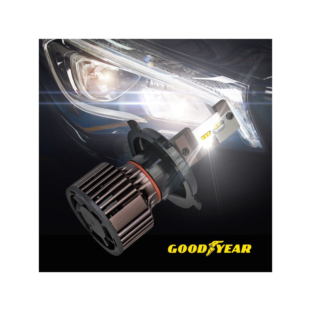 굿이어 2면 H4 LED 튜닝합법 인증 클리어 전조등 헤드라이트 국내생산 사진 1