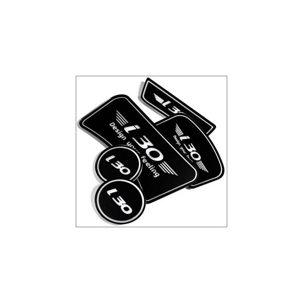 [ZiB2B] i30 전용 LED 컵홀더 콘솔 플레이트 (5pcs) [Zi0778]
