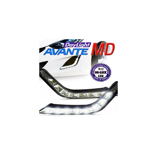 카미리 아반떼MD전용 LED 데이라이트(DRL), 포그램프 포지션램프
